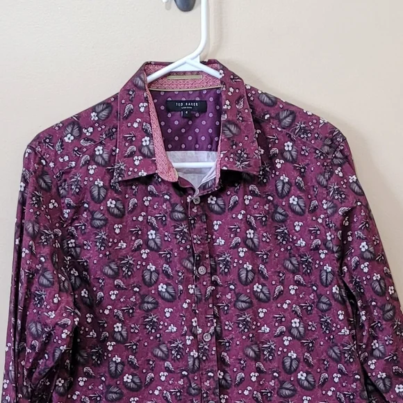 Ted Baker London Patterned Dress Shirt - Picture 8 of 8